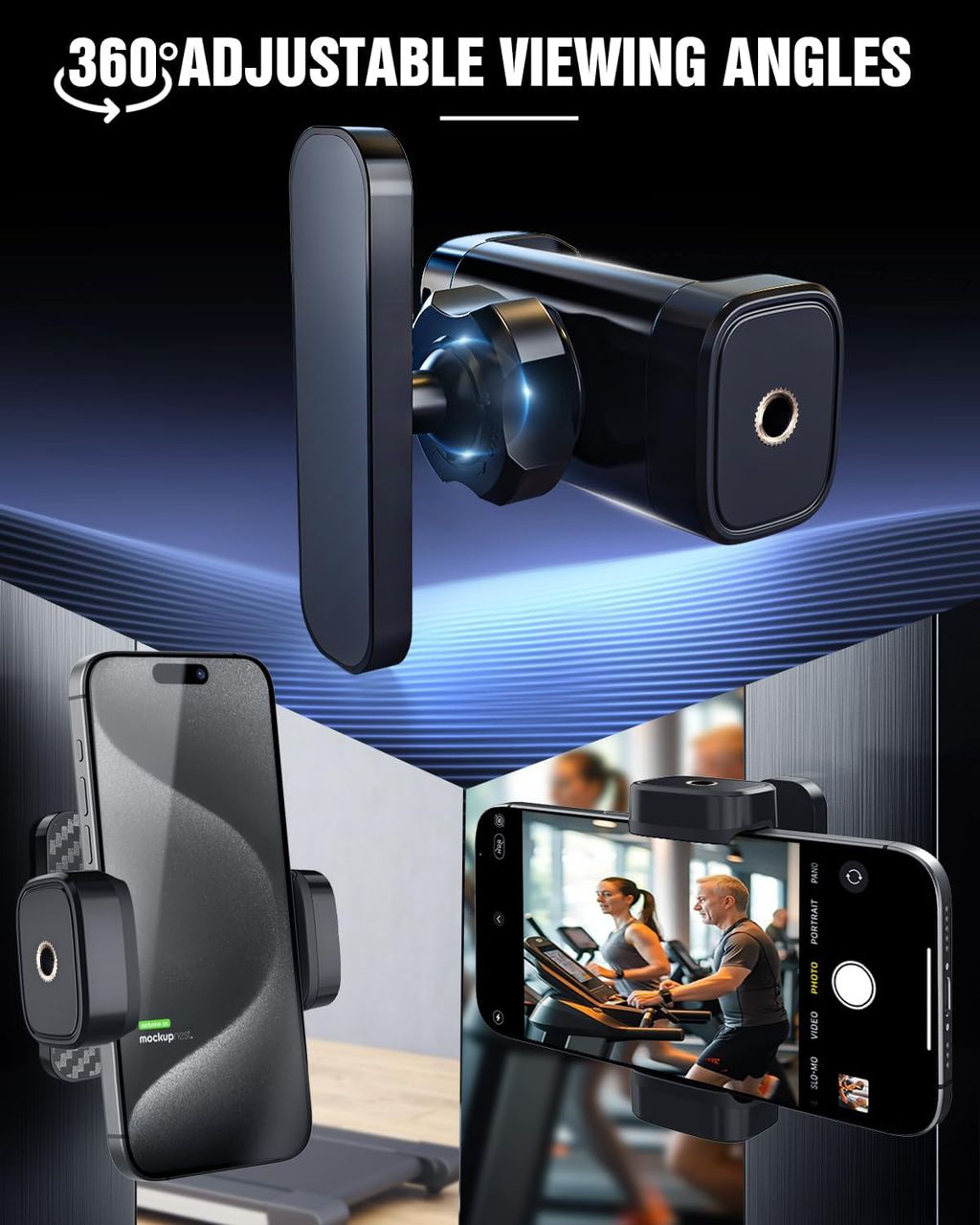 SUPPORT MAGNÉTIQUE POUR TÉLÉPHONE